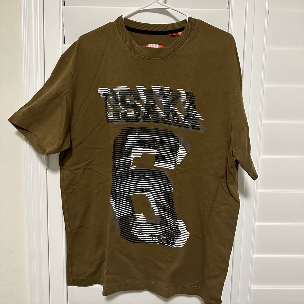 Superdry Dark Olive Unisex Shirt (M/L)- USED